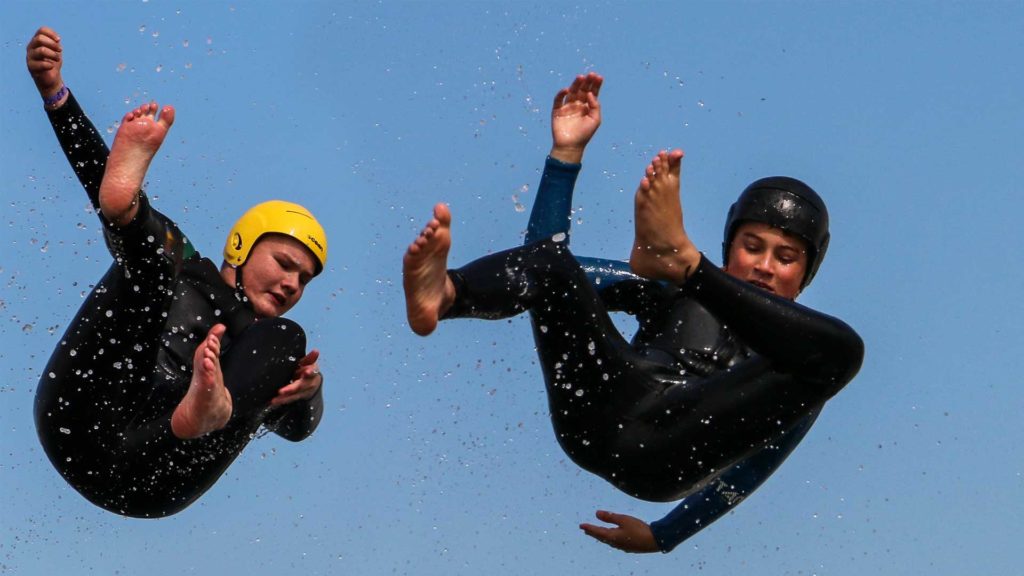 Waterjump Bob en Nevin