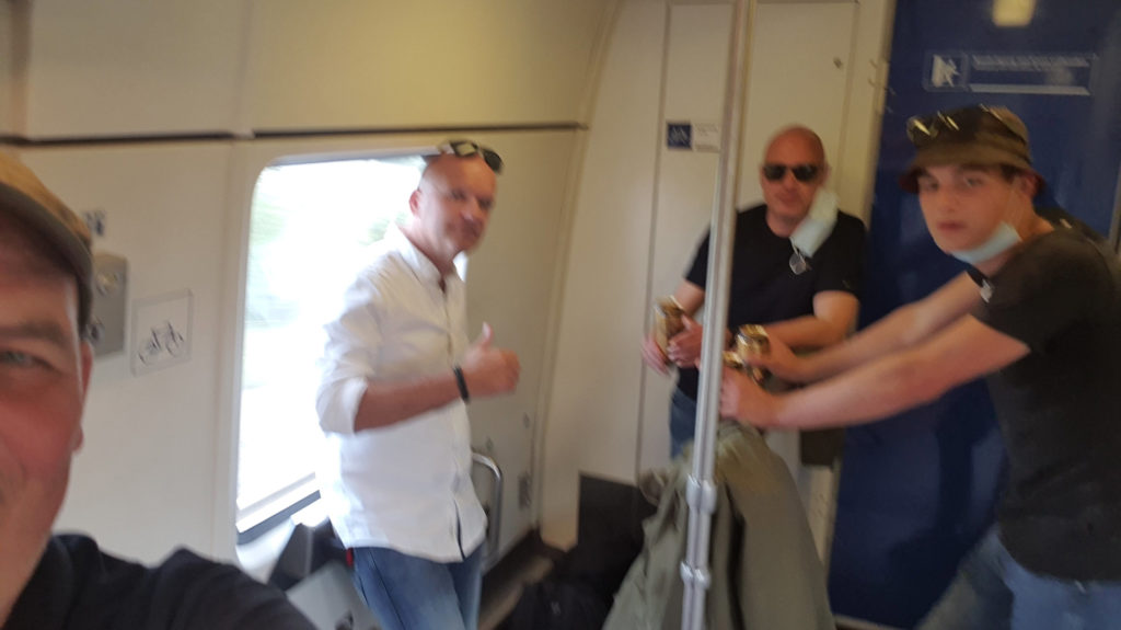 Boefjes in de trein