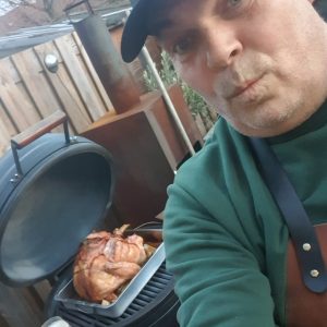 Jaap Zonnevijlle en zijn GrillBill Kamado
